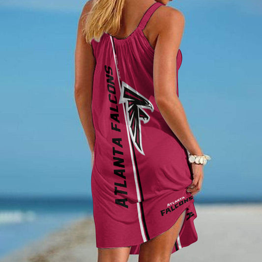 Atlanta Falcons Personalized Beach Dress BG438