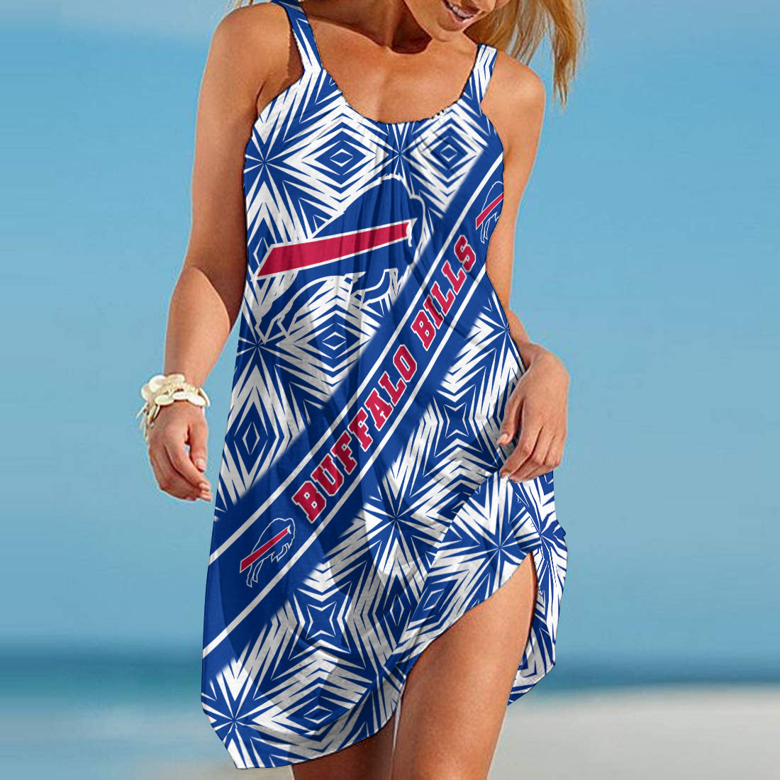 Buffalo Bills Beach Dress BG443