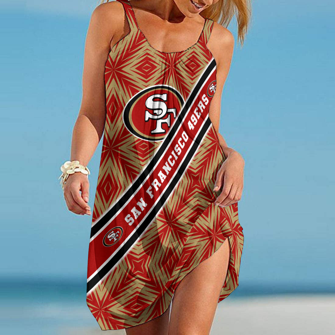 San Francisco 49ers Beach Dress BG444