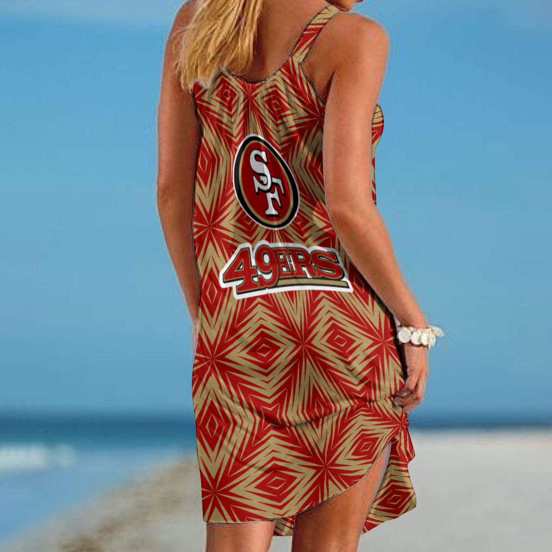 San Francisco 49ers Beach Dress BG444