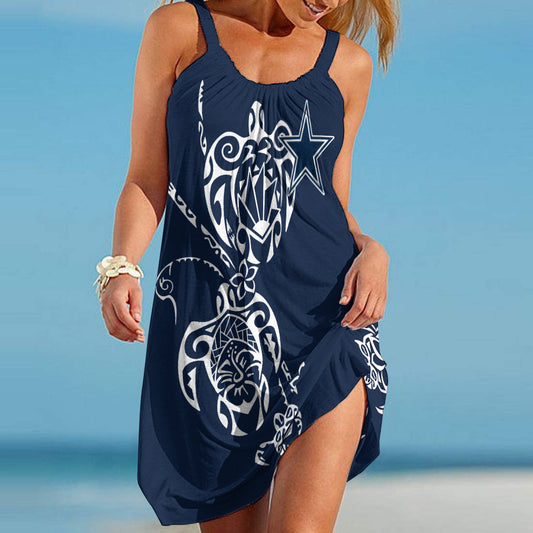 Dallas Cowboys Beach Dress BGSLLBD459