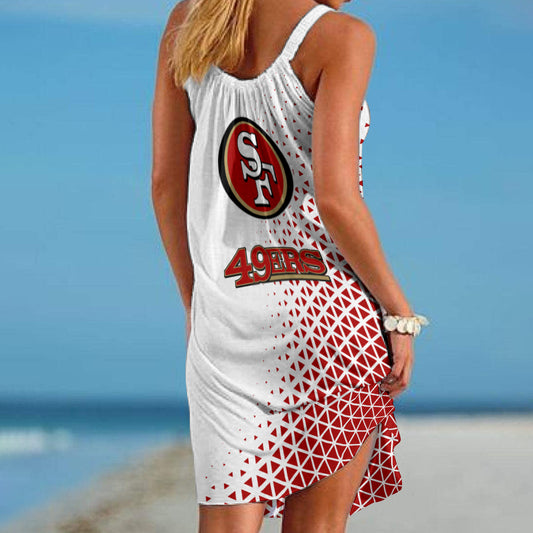 San Francisco 49ers Beach Dress BGSLLBD465