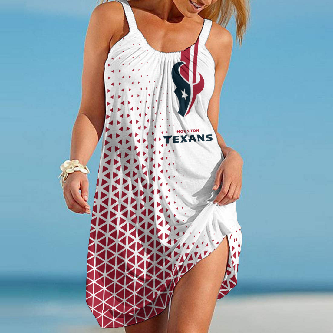 Houston Texans Beach Dress BGSLLBD469