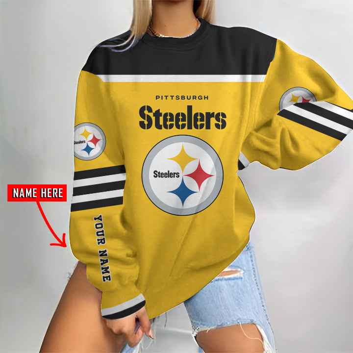 Pittsburgh Steelers Personalized Round Neck Sweatshirt BG12