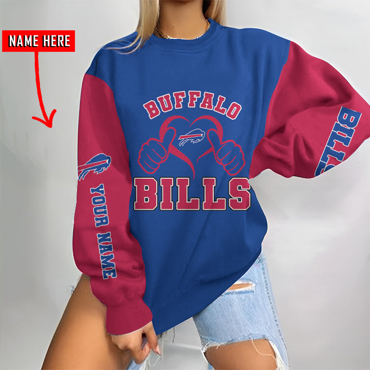 Buffalo Bills Personalized Round Neck Sweatshirt BG17