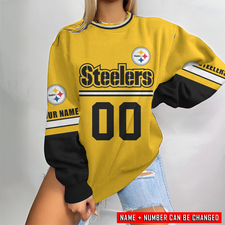Pittsburgh Steelers Personalized Round Neck Sweatshirt BG20