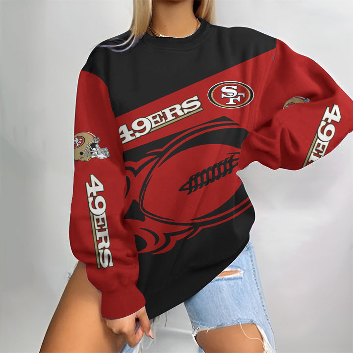 San Francisco 49ers Round Neck Sweatshirt BG22