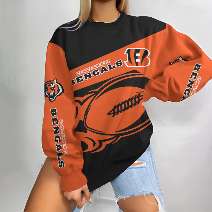 Cincinnati Bengals Round Neck Sweatshirt BG23