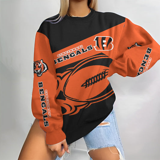 Cincinnati Bengals Round Neck Sweatshirt BG23