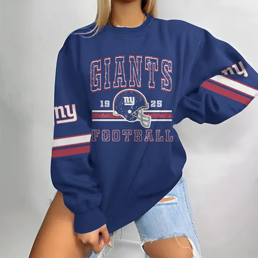 New York Giants Round Neck Sweatshirt BG34