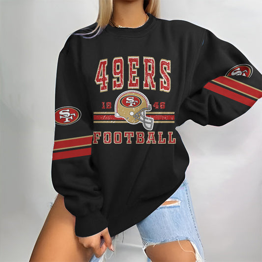 San Francisco 49ers Round Neck Sweatshirt BG35