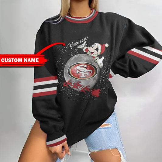 San Francisco 49ers Personalized Round Neck Sweatshirt BG39