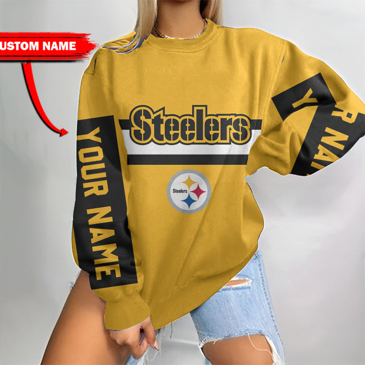 Pittsburgh Steelers Personalized Round Neck Sweatshirt BG41