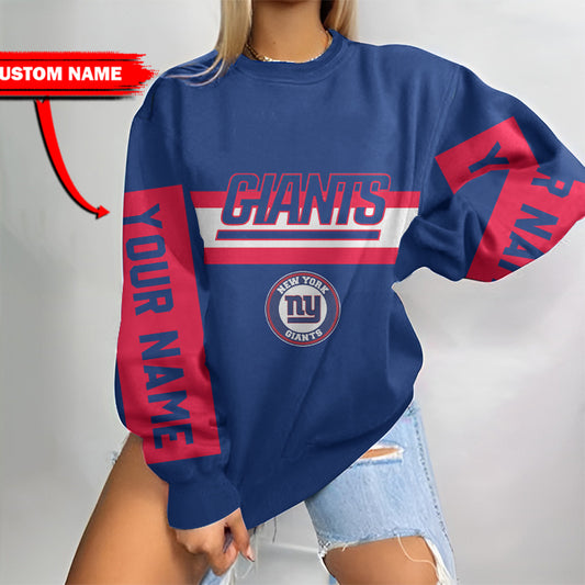 New York Giants Personalized Round Neck Sweatshirt BG42