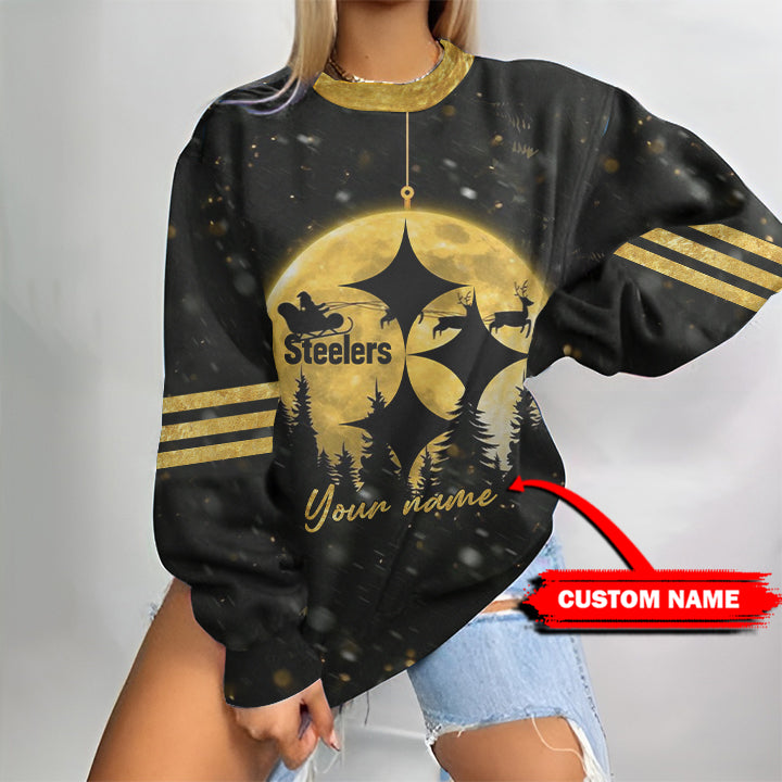 Pittsburgh Steelers Personalized Round Neck Sweatshirt BG44