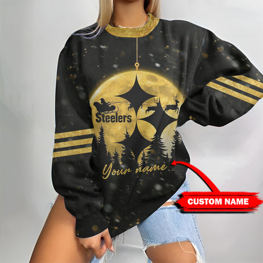 Pittsburgh Steelers Personalized Round Neck Sweatshirt BG44