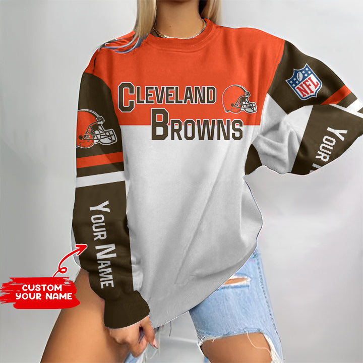 Cleveland Browns Personalized Round Neck Sweatshirt BG46