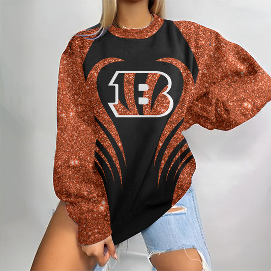 Cincinnati Bengals Round Neck Sweatshirt BG69