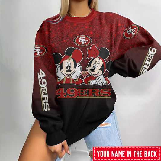 San Francisco 49ers Personalized Round Neck Sweatshirt BG77