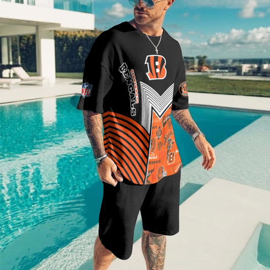 Cincinnati Bengals T-shirt and Shorts BG468