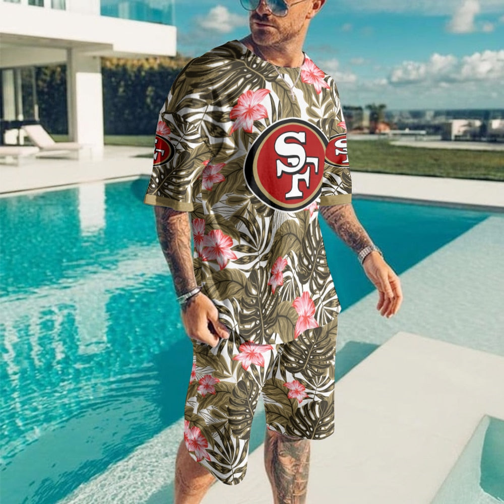 San Francisco 49ers  T-shirt and Shorts BG470