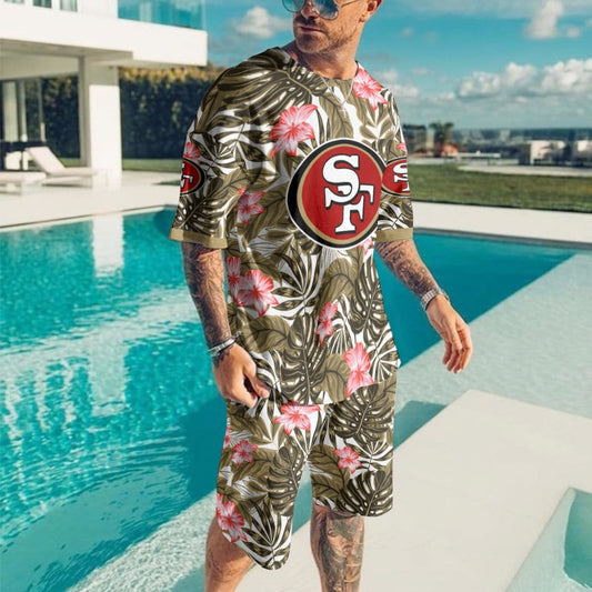 San Francisco 49ers  T-shirt and Shorts BG470
