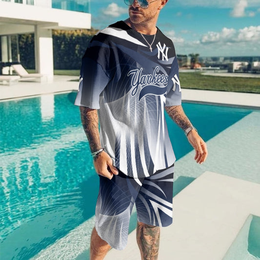 New York Yankees T-shirt and Shorts BG471