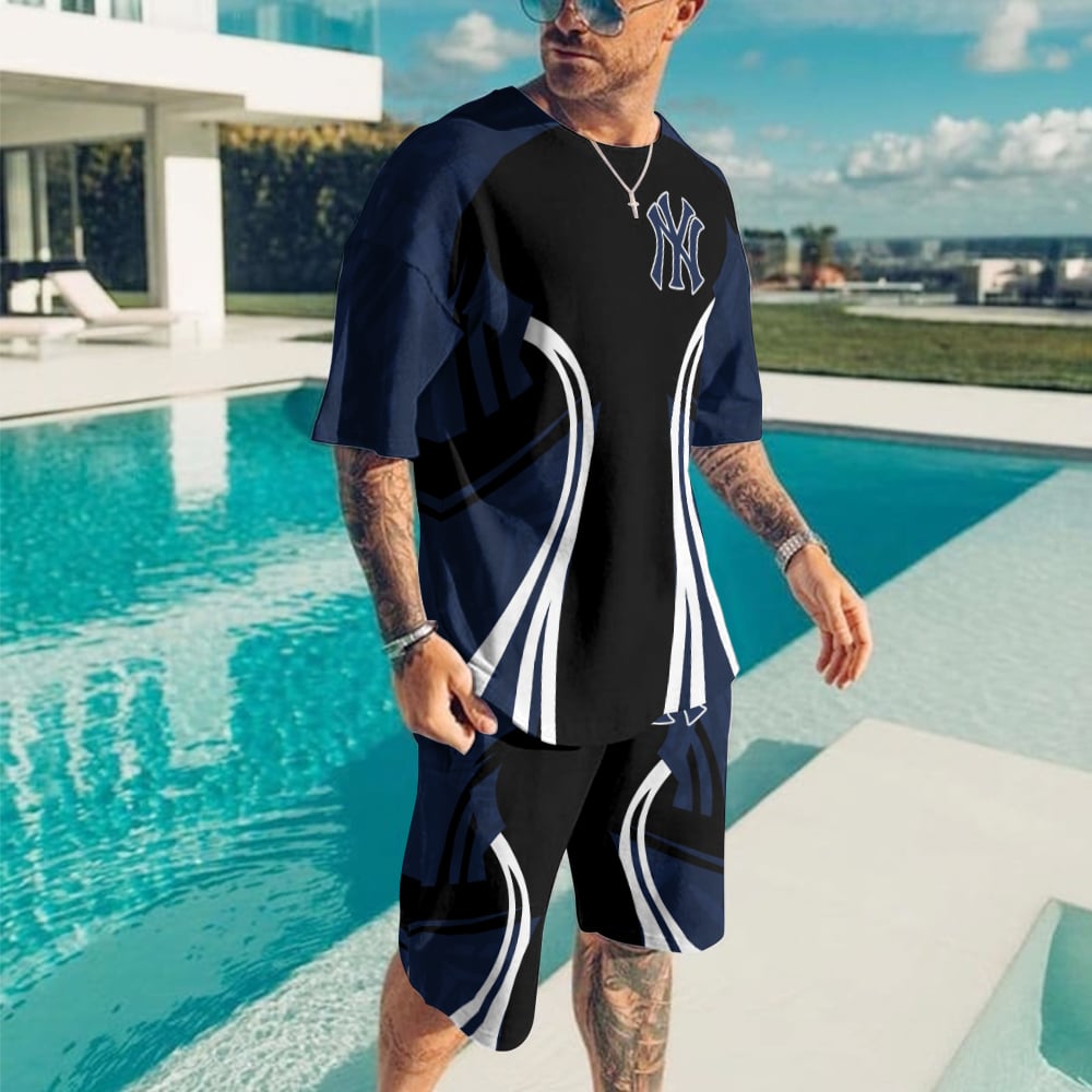 New York Yankees T-shirt and Shorts BG504