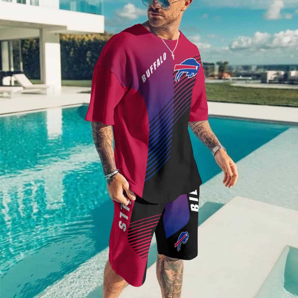 Buffalo Bills T-shirt and Shorts BG509