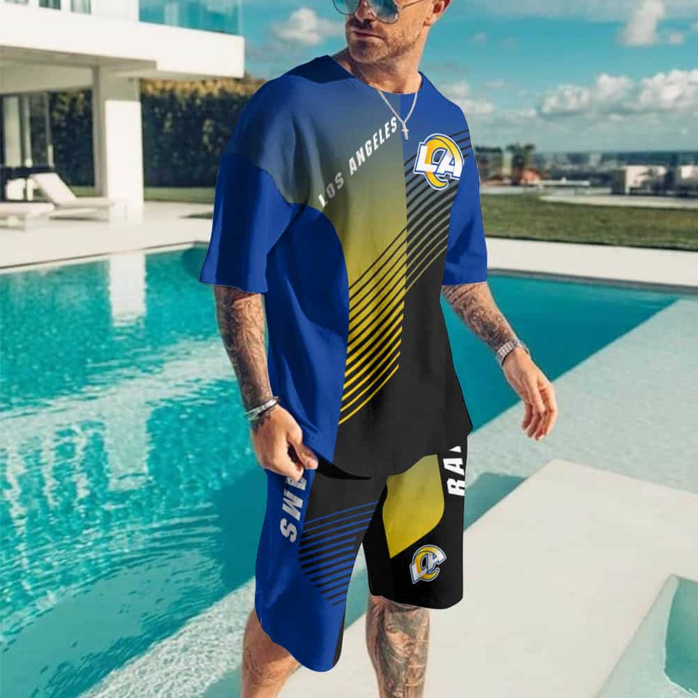 Los Angeles Rams T-shirt and Shorts BG511
