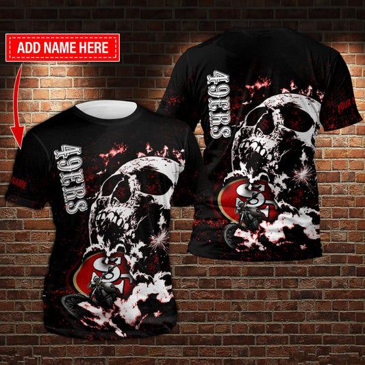 San Francisco 49ers Personalized T-Shirt BG544