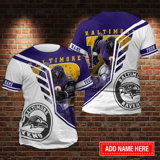 Baltimore Ravens Personalized T-Shirt BGTS611