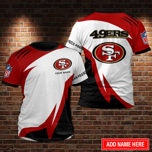 San Francisco 49ers Personalized T-Shirt BGTS615