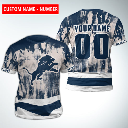 Detroit Lions Personalized T-Shirt BGTS620