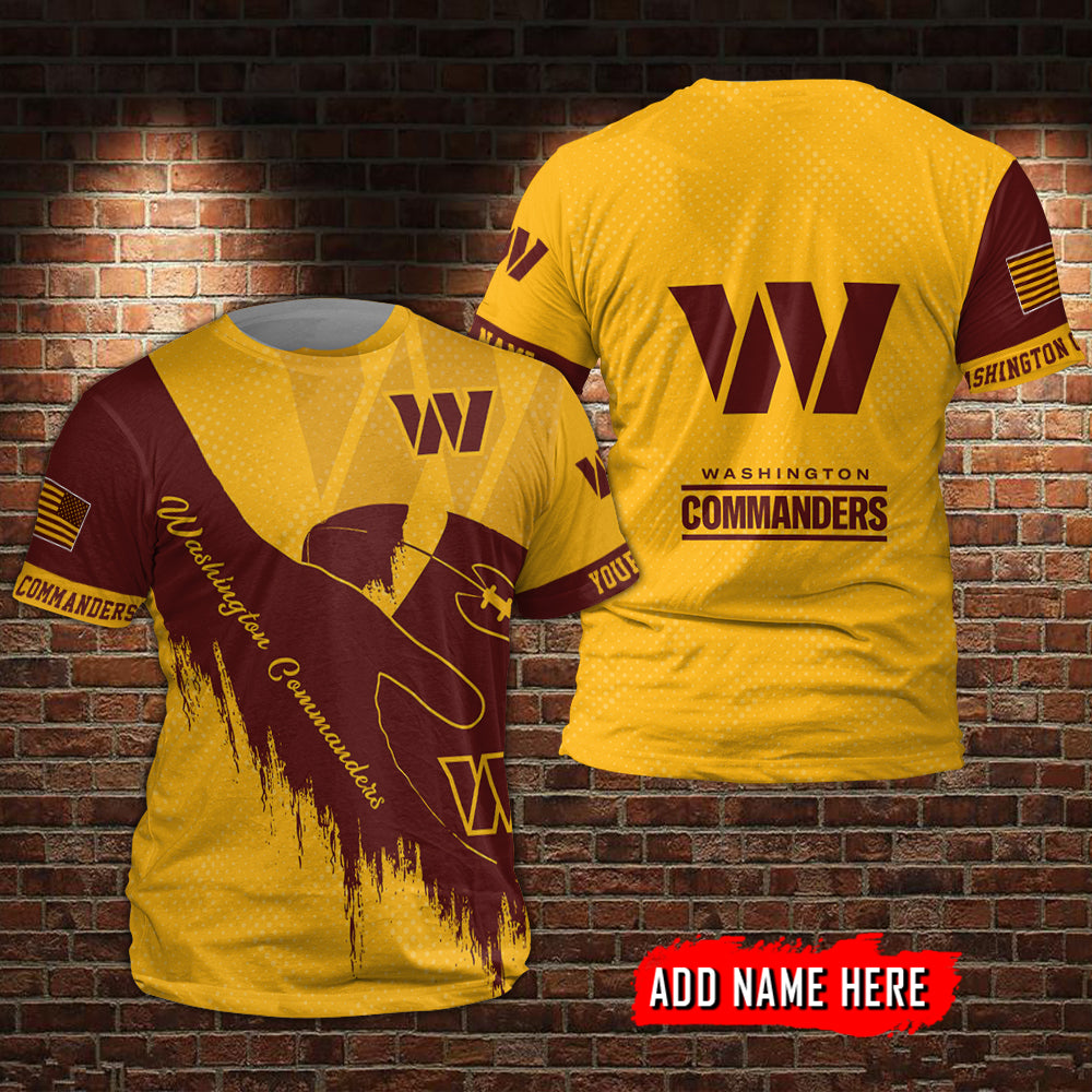 Washington Commanders Personalized T-Shirt BGTS642