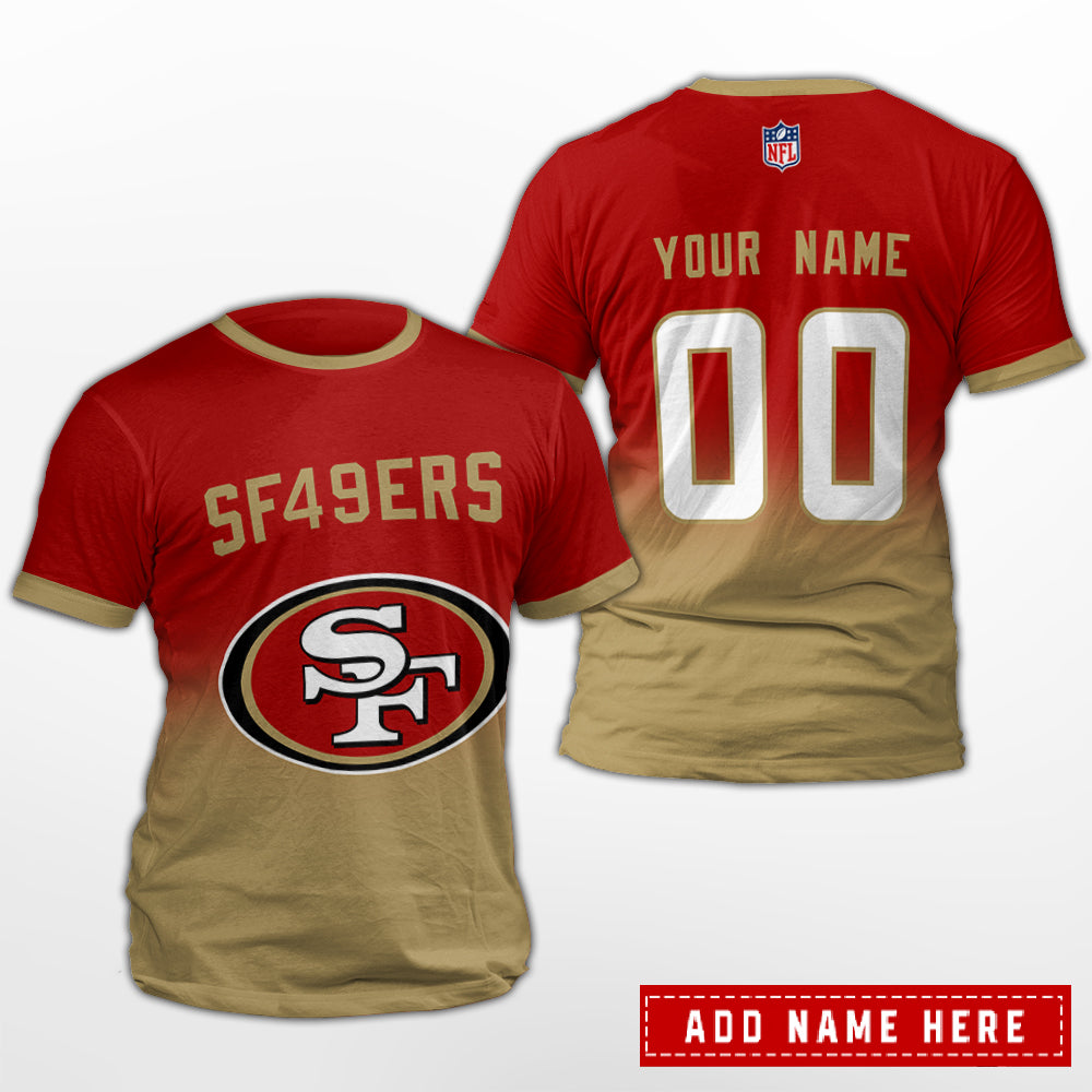 San Francisco 49ers Personalized T-Shirt BGTS652