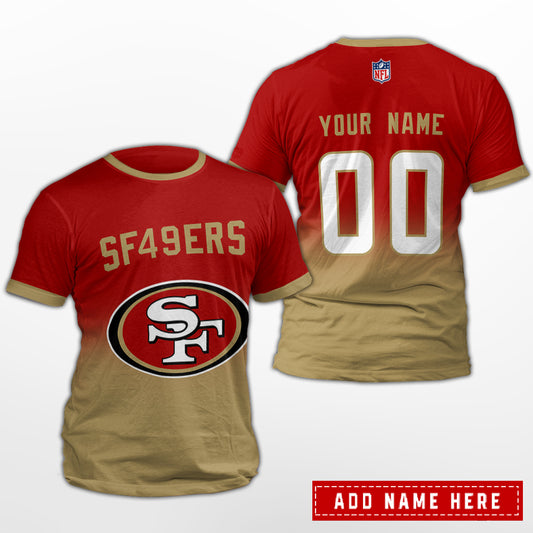 San Francisco 49ers Personalized T-Shirt BGTS652