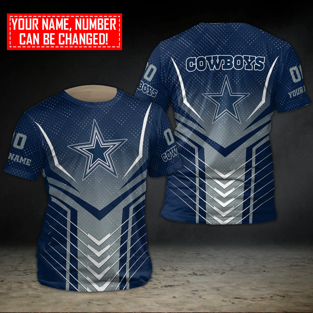 Dallas Cowboys Personalized T-Shirt BGTS662