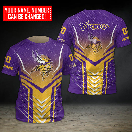 Minnesota Vikings Personalized T-Shirt BGTS664