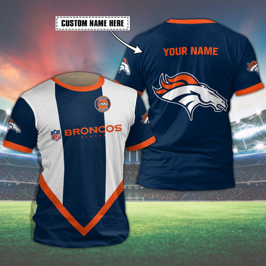 Denver Broncos Personalized T-Shirt BGTS864