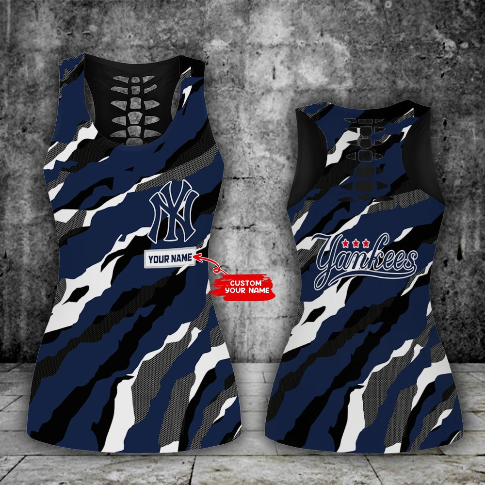 New York Yankees Leggings And Tank Top BG161