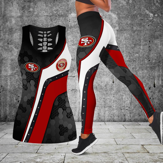 San Francisco 49ers Leggings And Tank Top BG257