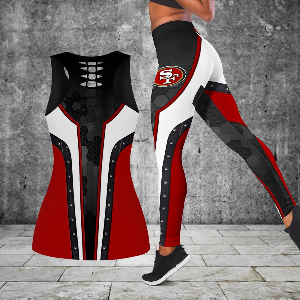 San Francisco 49ers Leggings And Tank Top BG257