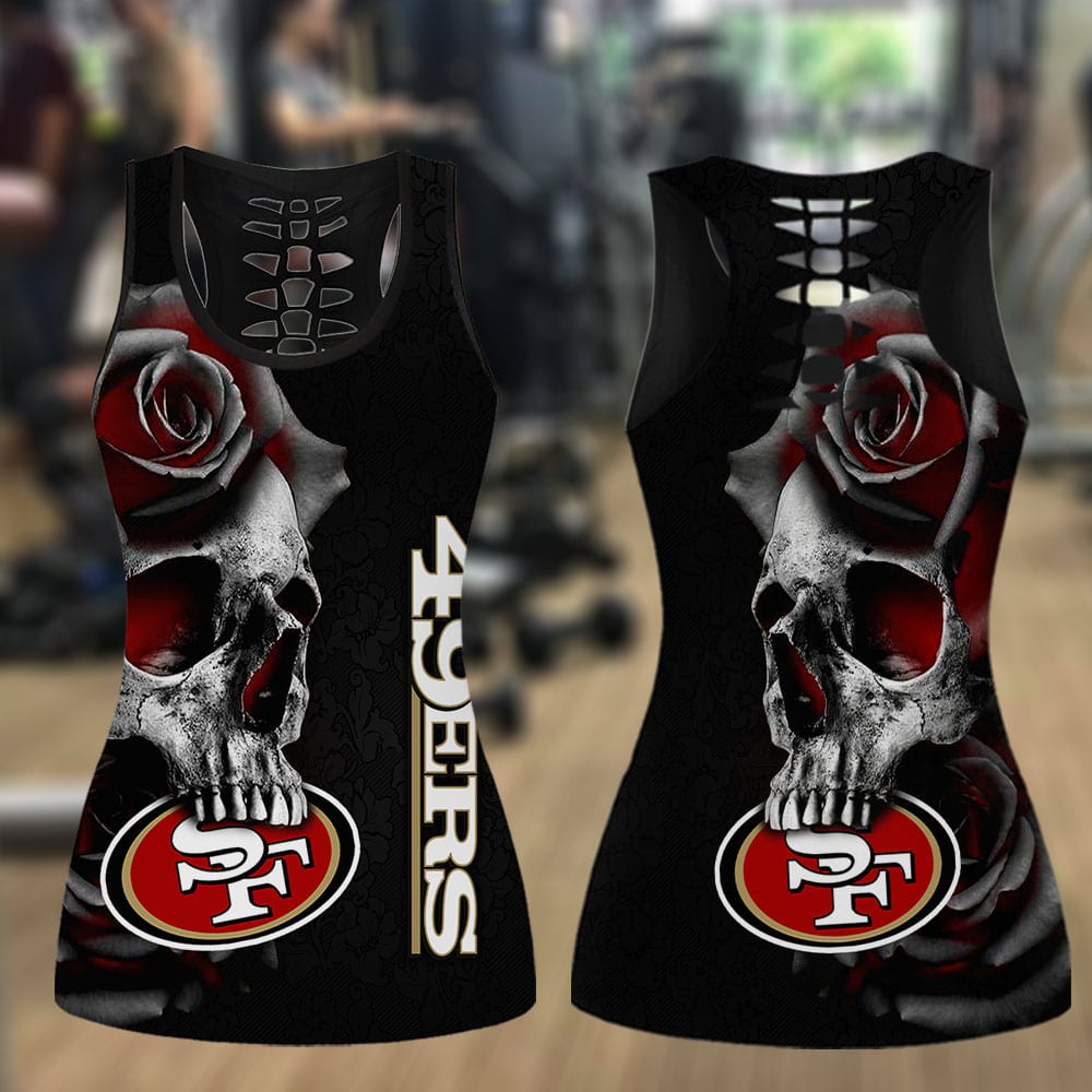 San Francisco 49ers Leggings And Tank Top BG272
