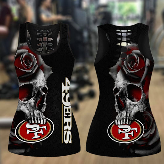 San Francisco 49ers Leggings And Tank Top BG272