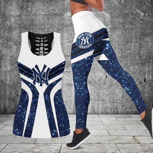New York Yankees Tank Top And Leggings BG292