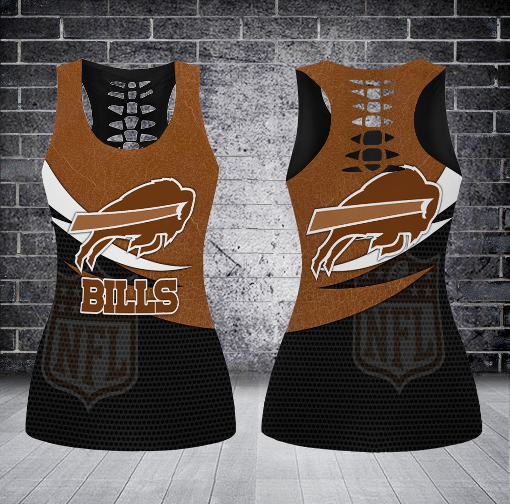 Buffalo Bills Tank Top And Leggings BG298