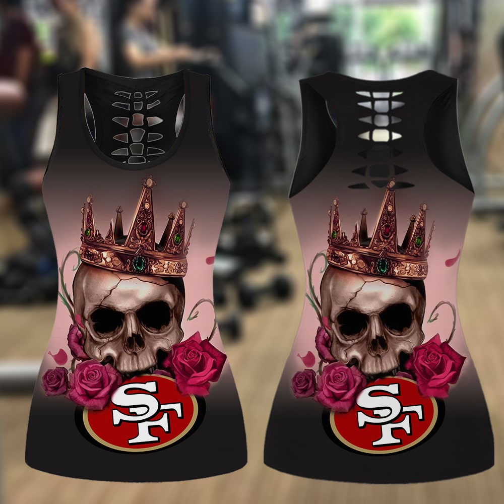 San Francisco 49ers Combo Tank Top And Leggings BG346