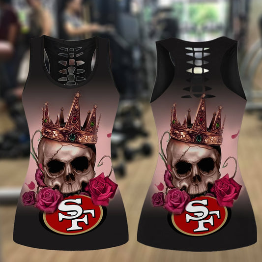 San Francisco 49ers Combo Tank Top And Leggings BG346