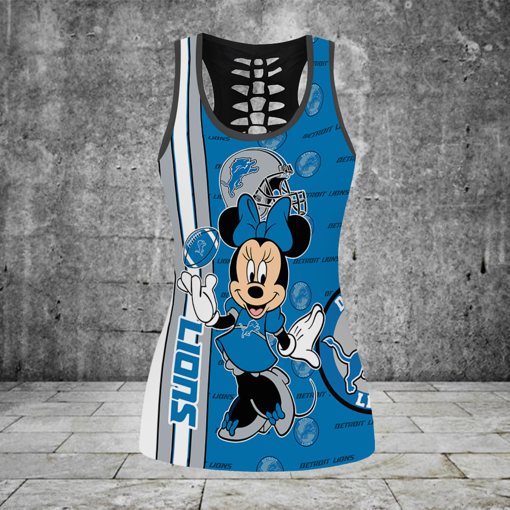 Detroit Lions Combo Tank Top And Leggings BGLG358+BGTT358
